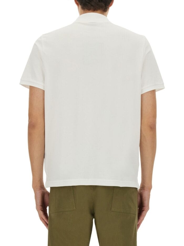 MOOSE KNUCKLES "EVERETT GOLD" POLO SHIRT