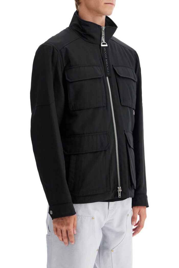 MOOSE KNUCKLES 'technical Twill Field Jacket'