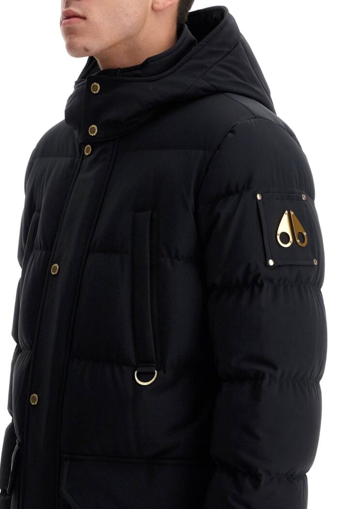 MOOSE KNUCKLES Valleyfield Gold Down Jacket With Rem