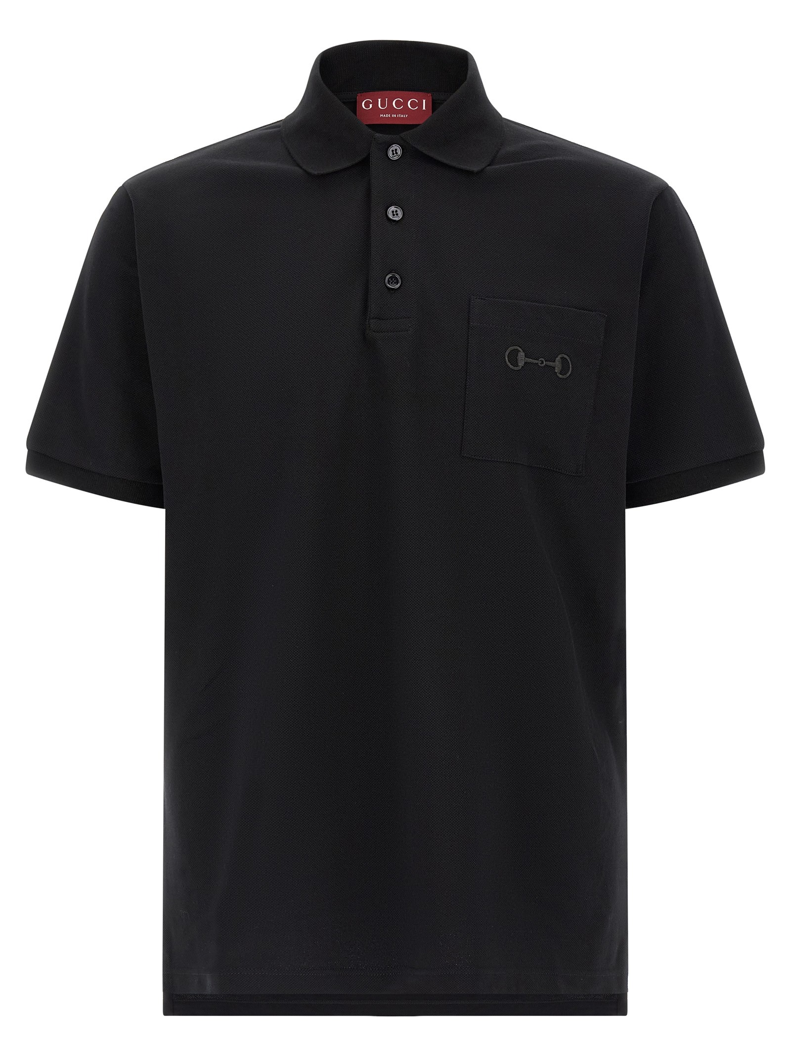 Gucci 'Morsetto' Embroidery Polo Shirt