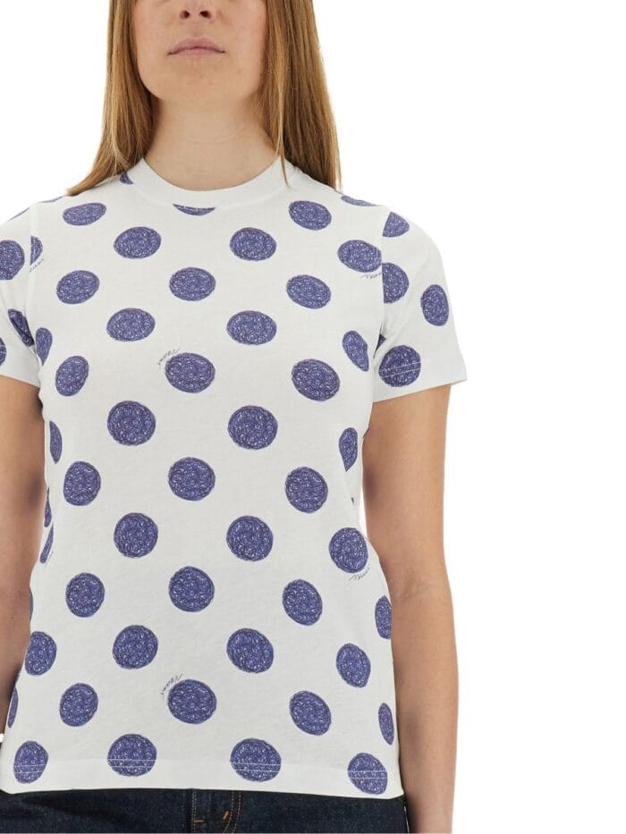 Moschino "BALLPOINT PEN POLKA DOTS" T-SHIRT