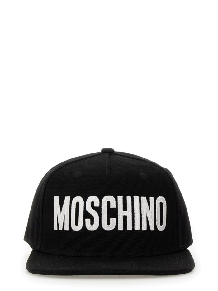 moschino baseball hat with logo Moschino BASEBALL HAT WITH LOGO