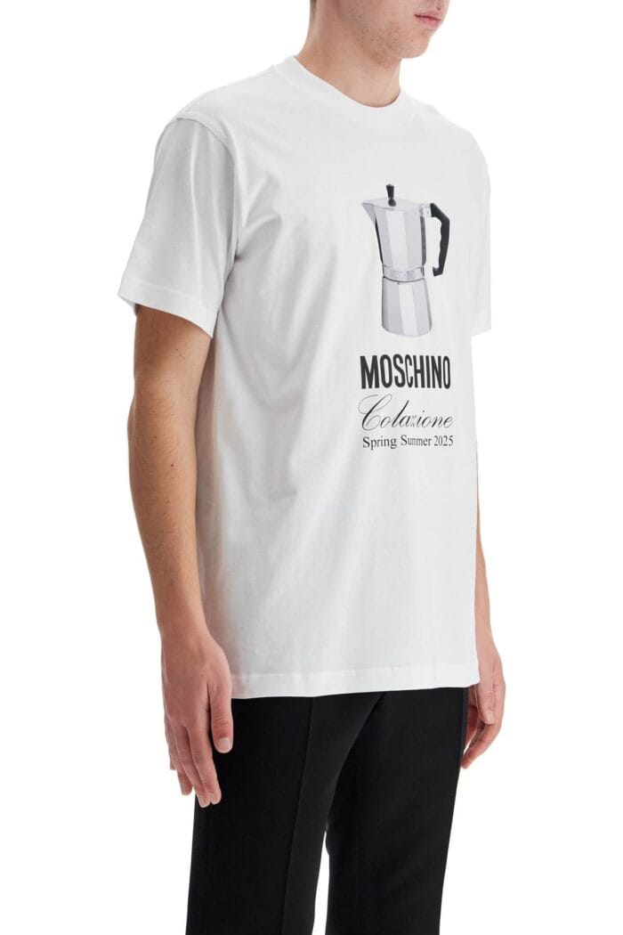 MOSCHINO "breakfast Print T-shirt