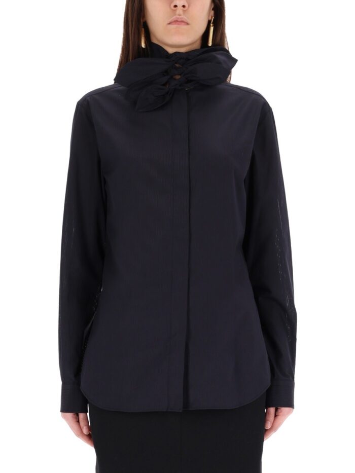 Moschino COTTON POPLIN JACQUARD SHIRT