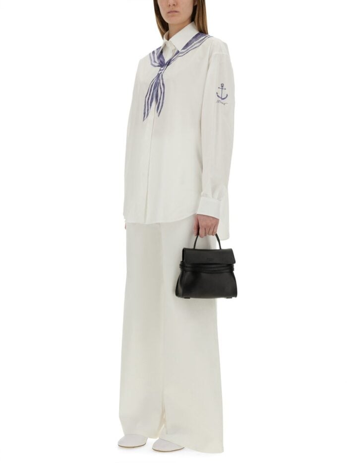Moschino COTTON SHIRT WITH PRINT