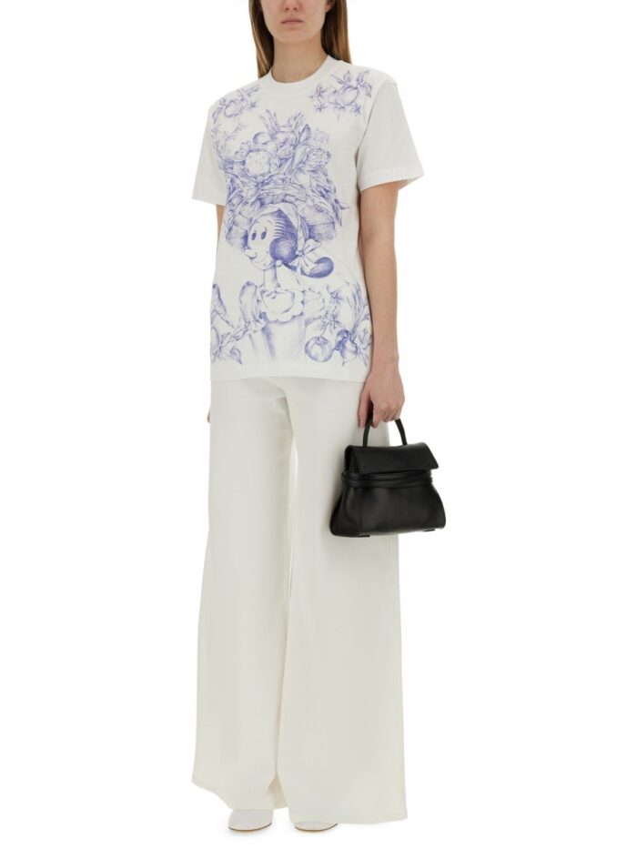 Moschino COTTON T-SHIRT WITH PRINT