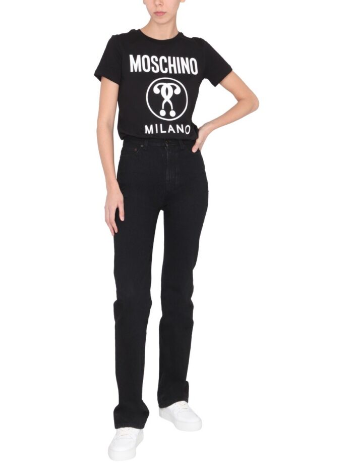 Moschino "DOUBLE QUESTION" T-SHIRT
