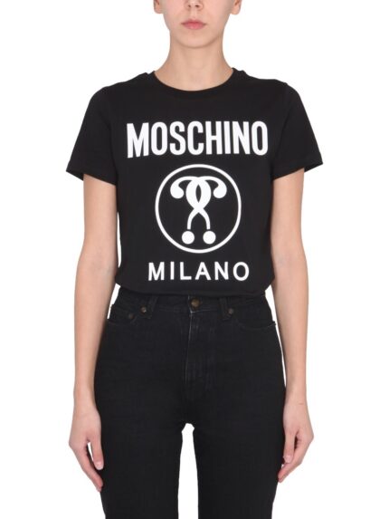 Moschino "DOUBLE QUESTION" T-SHIRT