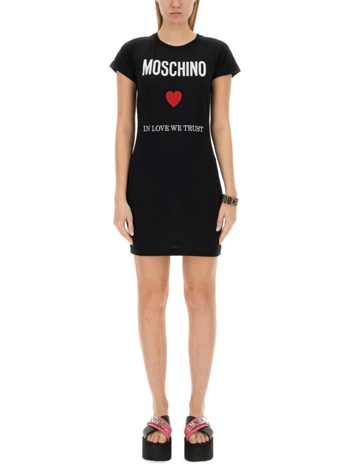 Moschino DRESS WITH LOGO