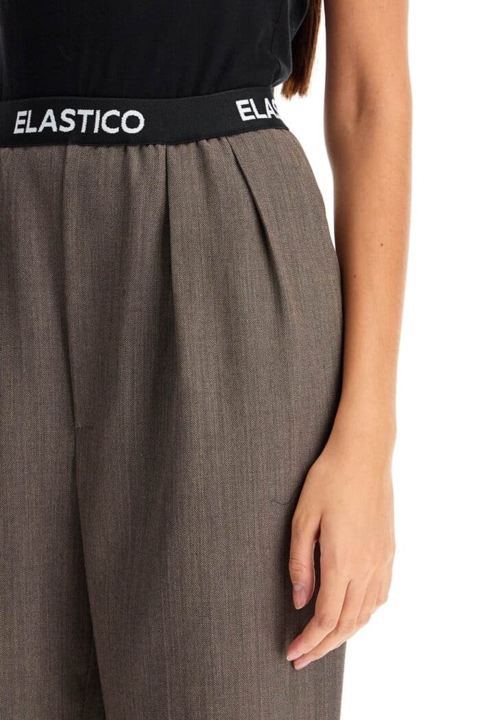 MOSCHINO Elastic Waistband Pants