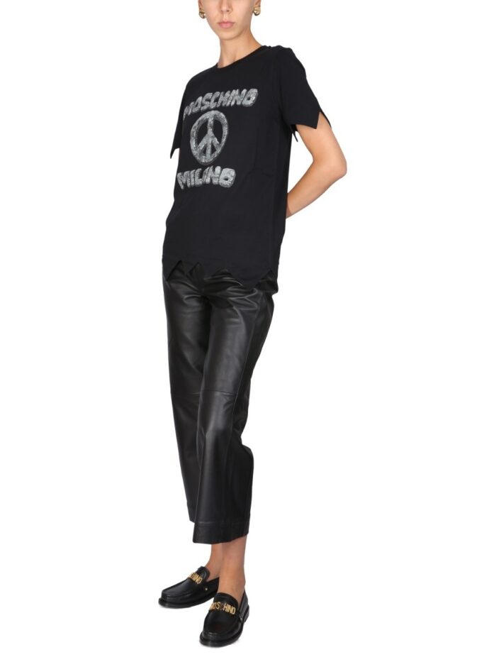 Moschino FLINSTONES PRINT T-SHIRT