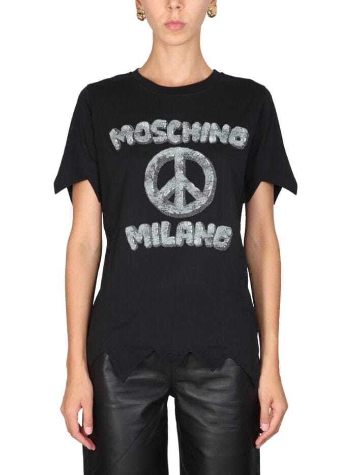 Moschino FLINSTONES PRINT T-SHIRT
