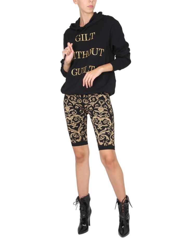 Moschino "GILT WITHOUT GUILT" SWEATSHIRT