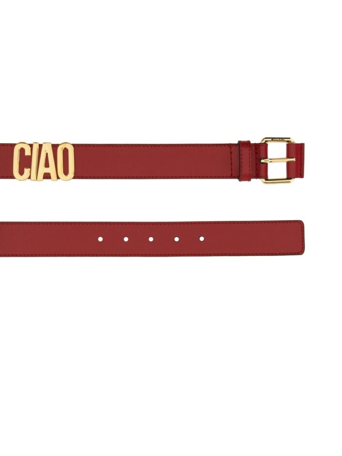Moschino "HELLO" BELT