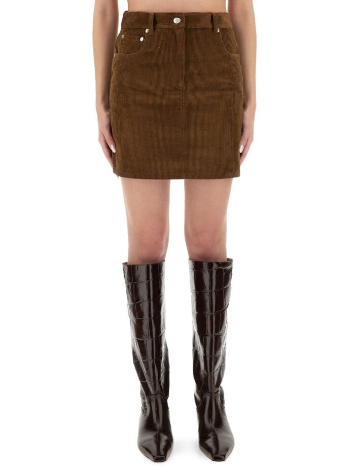 MOSCHINO JEANS CORDUROY SKIRT
