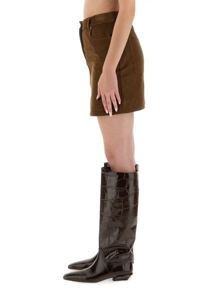 MOSCHINO JEANS CORDUROY SKIRT