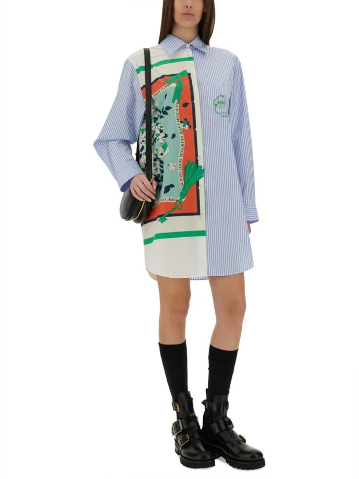 MOSCHINO JEANS COTTON CHEMISE DRESS