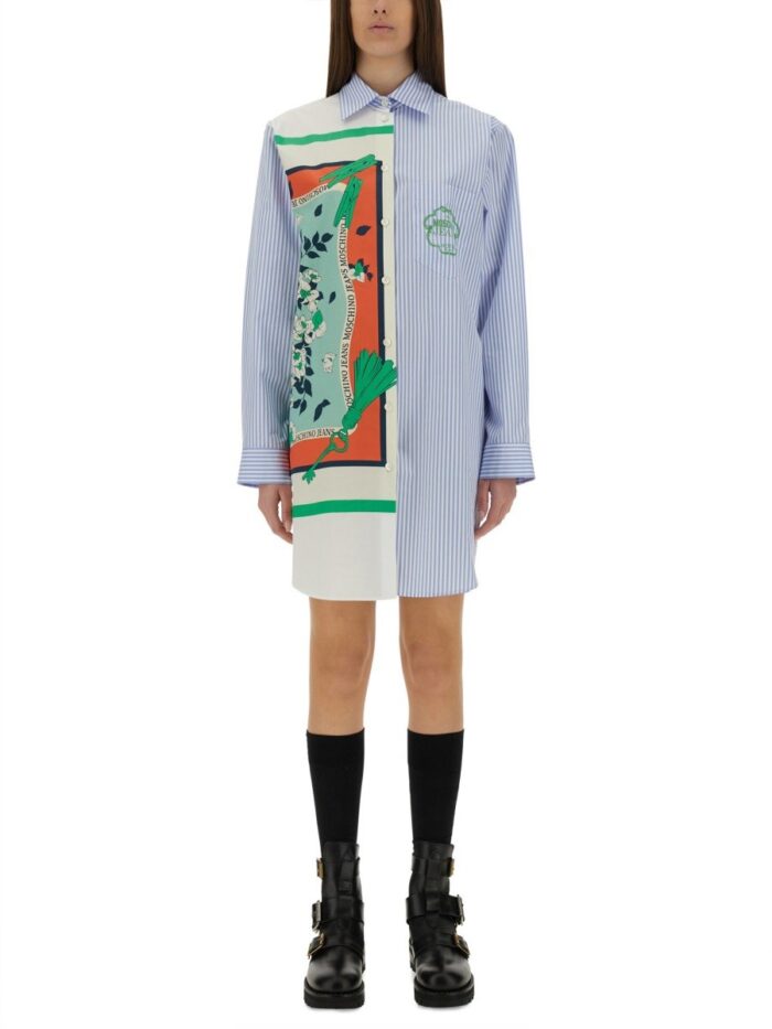 MOSCHINO JEANS COTTON CHEMISE DRESS