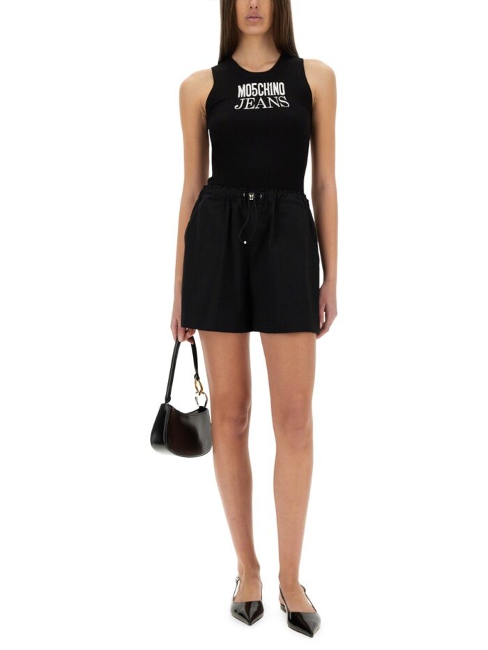 MOSCHINO JEANS COTTON SHORTS