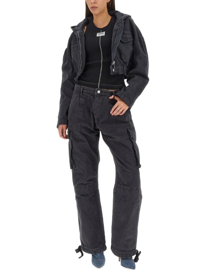 MOSCHINO JEANS CROPPED JACKET