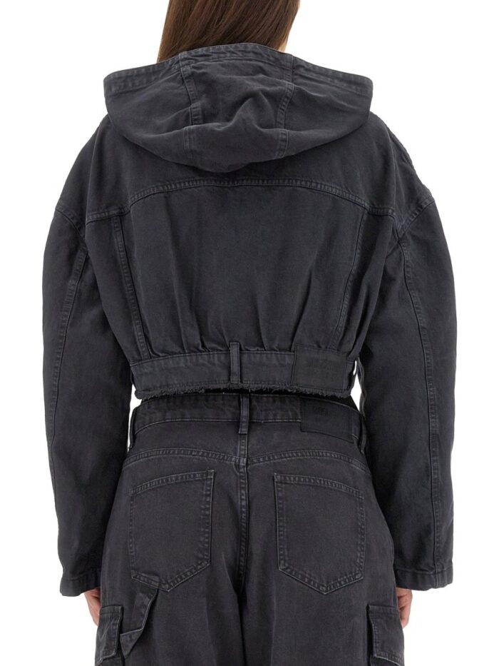 MOSCHINO JEANS CROPPED JACKET