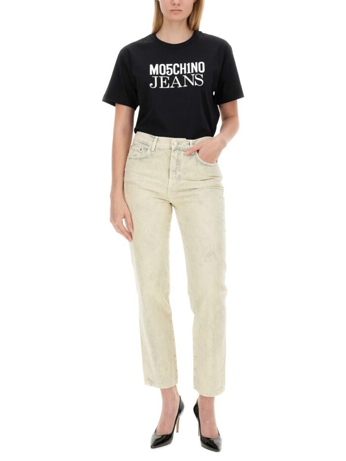 MOSCHINO JEANS CROPPED JEANS