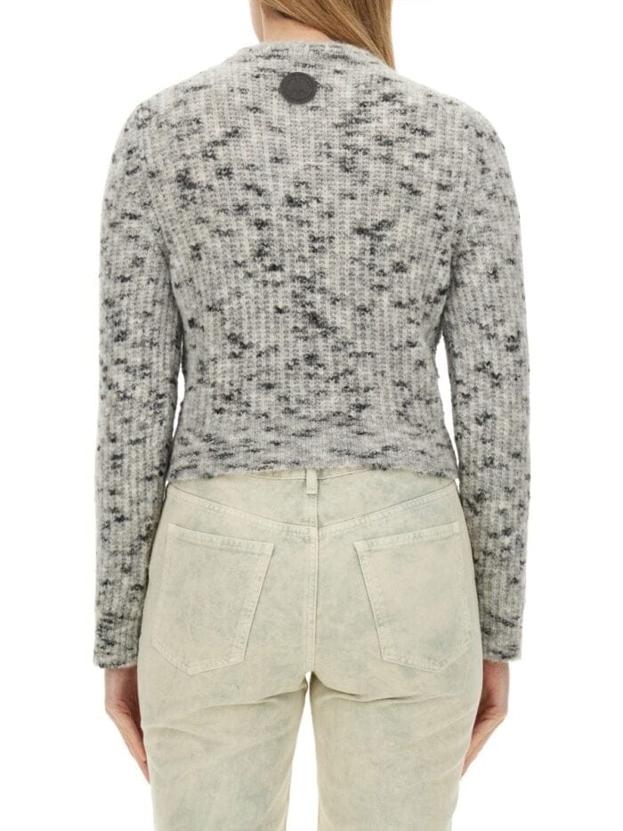 MOSCHINO JEANS CROPPED SHIRT