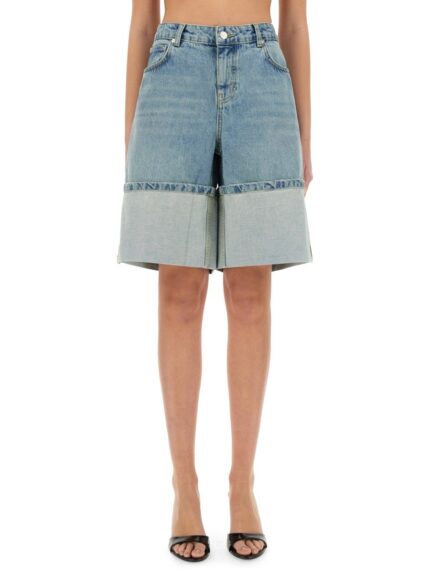 MOSCHINO JEANS DENIM BERMUDA SHORTS