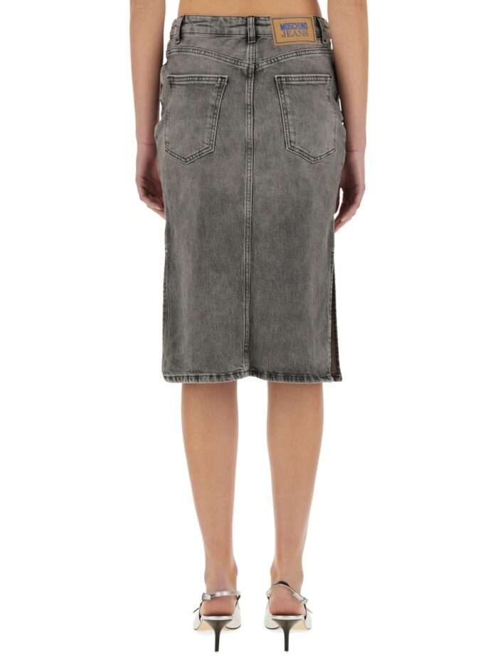 MOSCHINO JEANS DENIM SKIRT