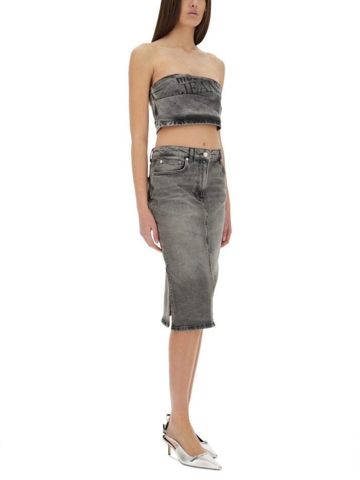 MOSCHINO JEANS DENIM TOP