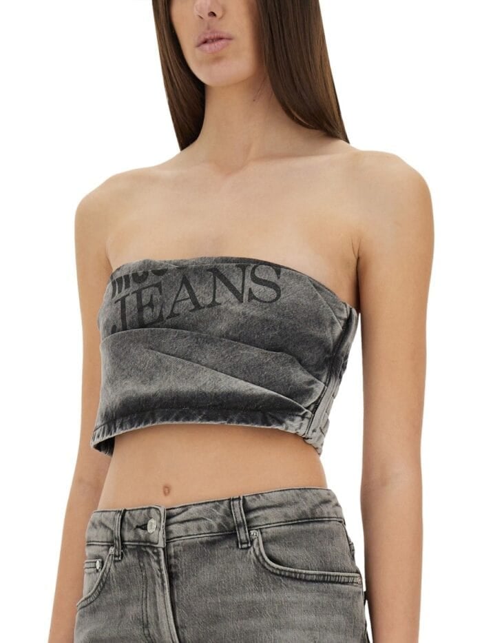 MOSCHINO JEANS DENIM TOP