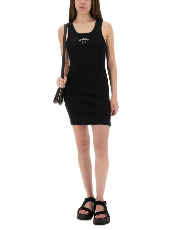 MOSCHINO JEANS DRESS WITH LOGO