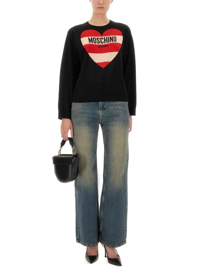 MOSCHINO JEANS JEANS IN DENIM