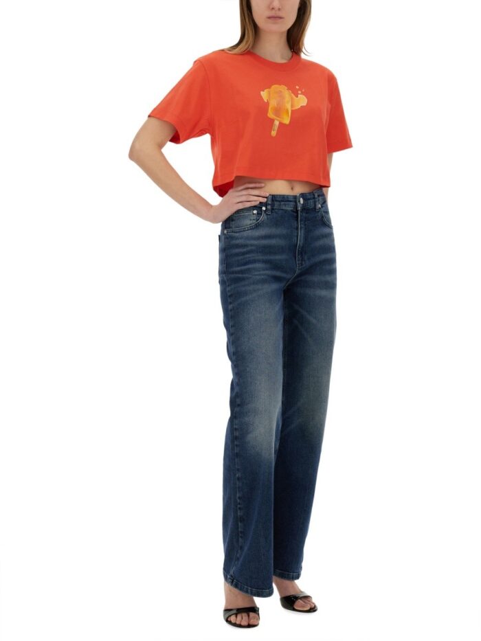 MOSCHINO JEANS JEANS IN DENIM