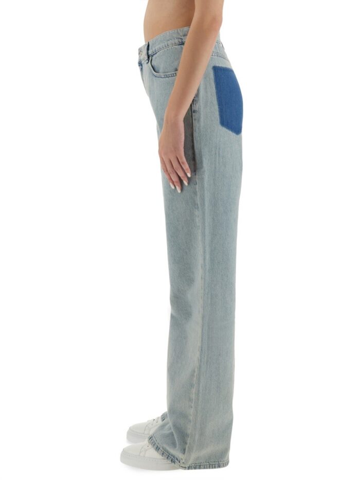 MOSCHINO JEANS JEANS WIDE LEG