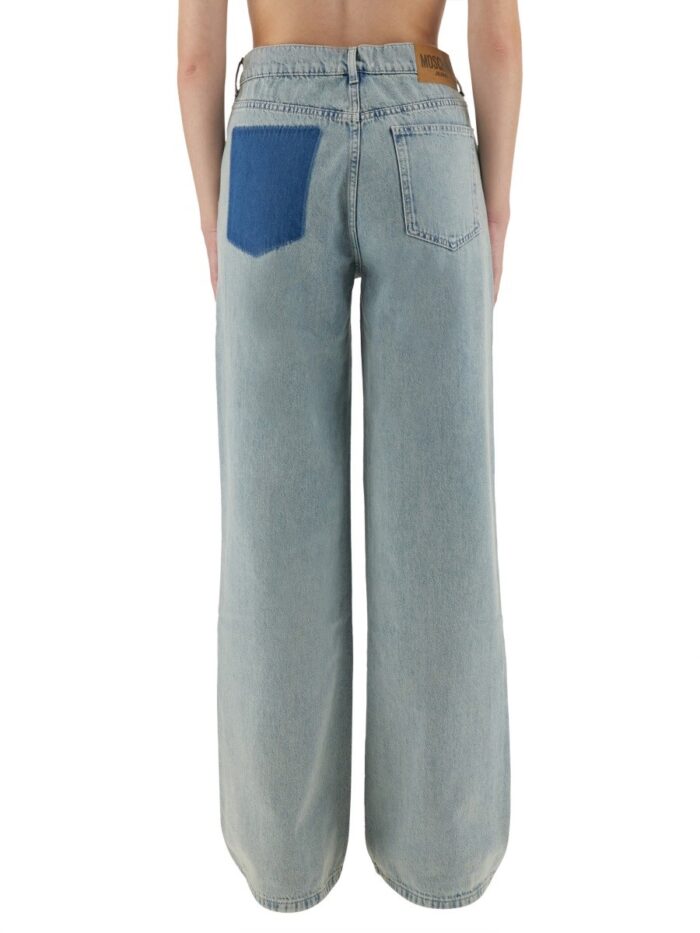 MOSCHINO JEANS JEANS WIDE LEG