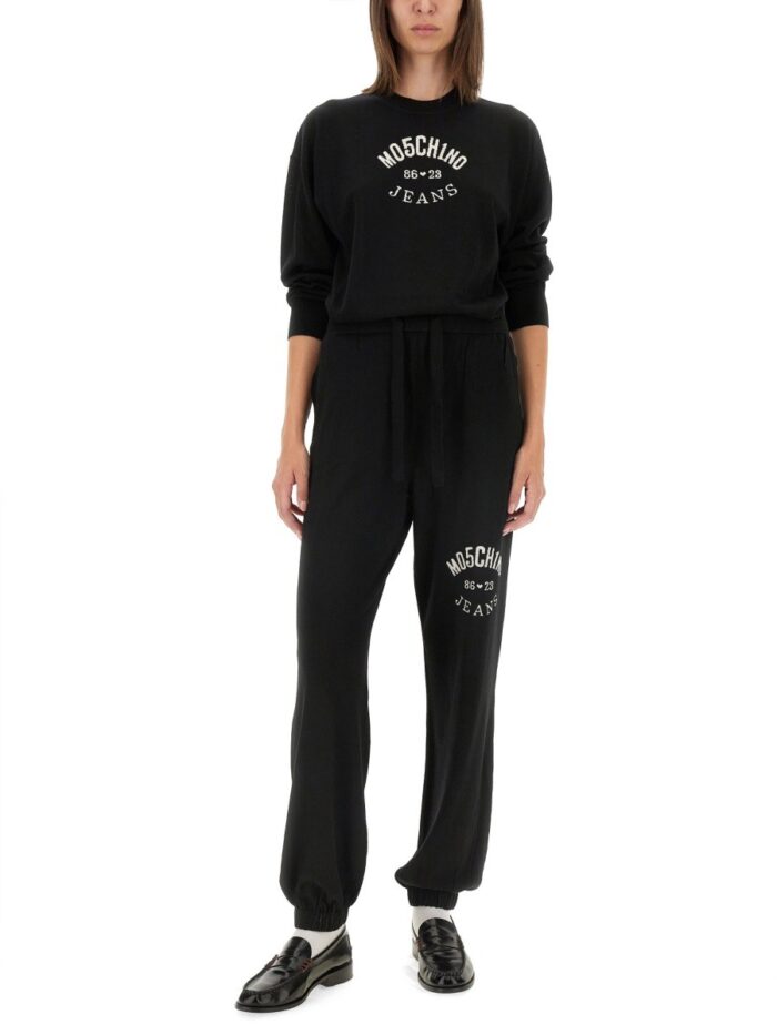 MOSCHINO JEANS JOGGING PANTS WITH LOGO
