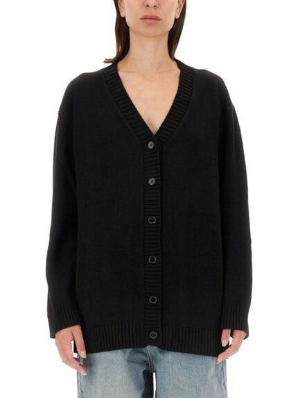 MOSCHINO JEANS KNITTED CARDIGAN