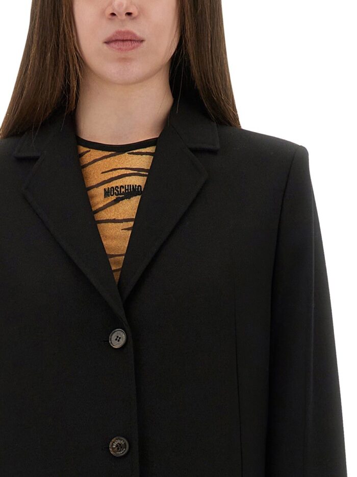 MOSCHINO JEANS LONG TAILORED COAT