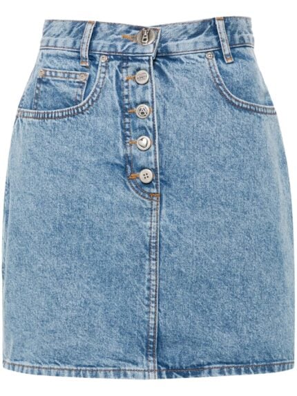 MOSCHINO JEANS Mini Denim Skirt