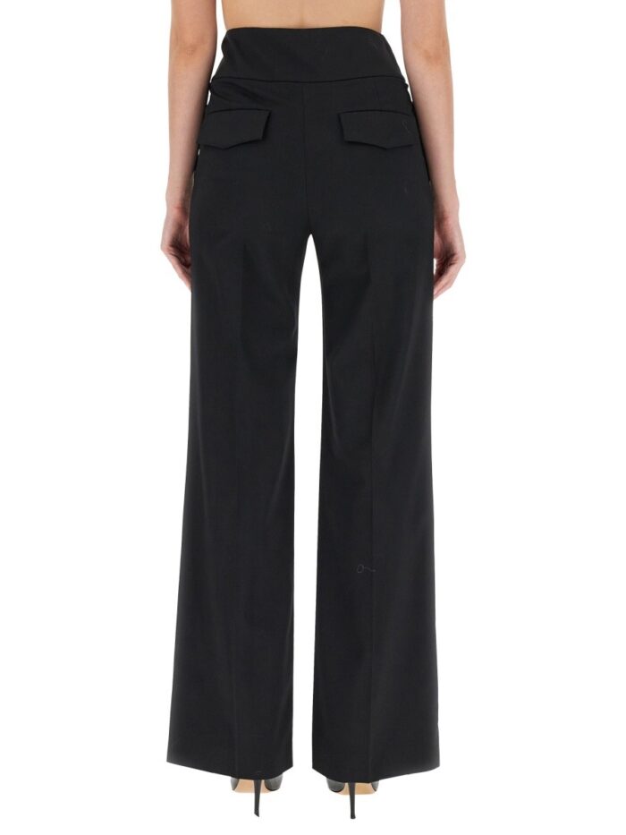 MOSCHINO JEANS PANTS WITH STRAPS