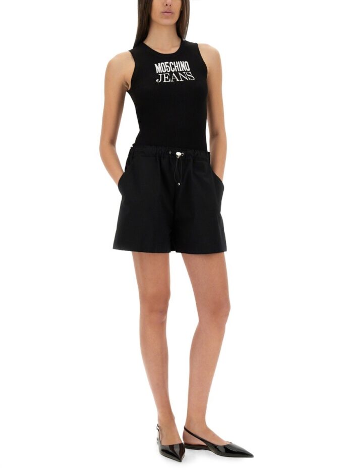MOSCHINO JEANS TOPS WITH LOGO