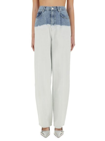 MOSCHINO JEANS TWO-COLOUR JEANS
