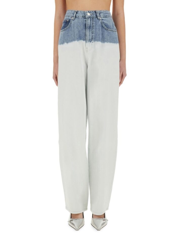 MOSCHINO JEANS TWO-COLOUR JEANS