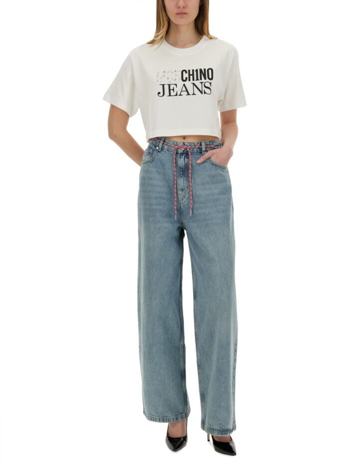 MOSCHINO JEANS "WIDE FIT" JEANS