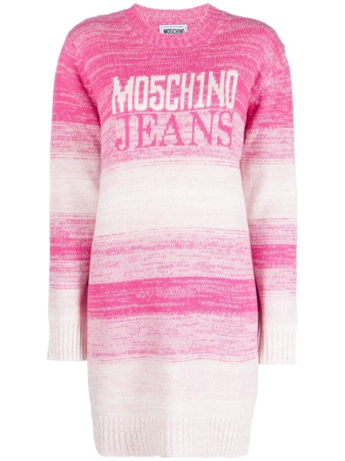 MOSCHINO JEANS Wool Blend Half-cardigan