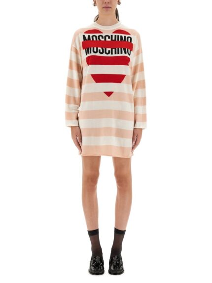 MOSCHINO JEANS WOOL MINI DRESS