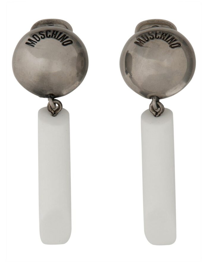 Moschino LOGO EARRINGS