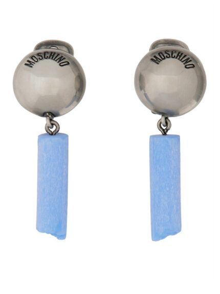 Moschino LOGO EARRINGS