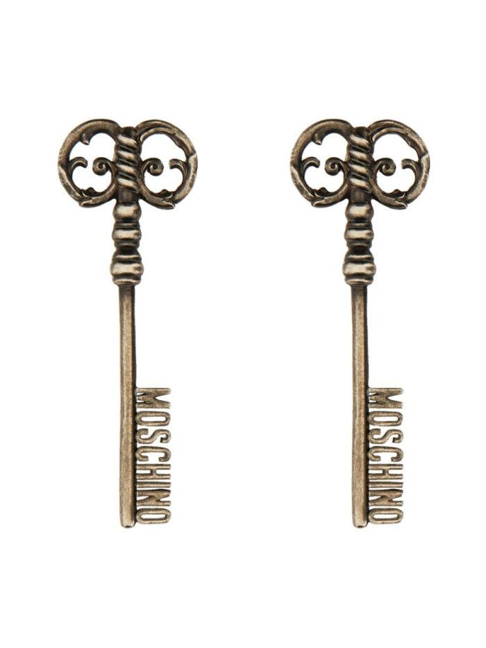 Moschino LOGO EARRINGS